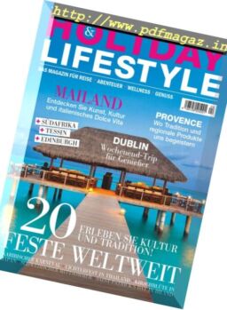Holiday & Lifestyle – September-November 2016