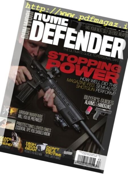 Home Defender – Fall 2016 Cover