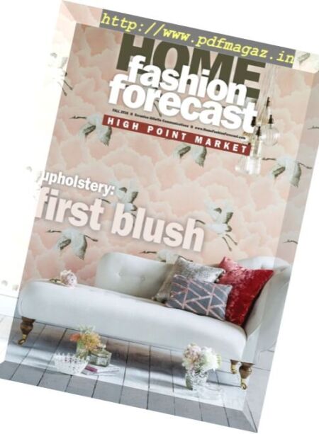 Home Fashion Forecast – Fall 2016 Cover