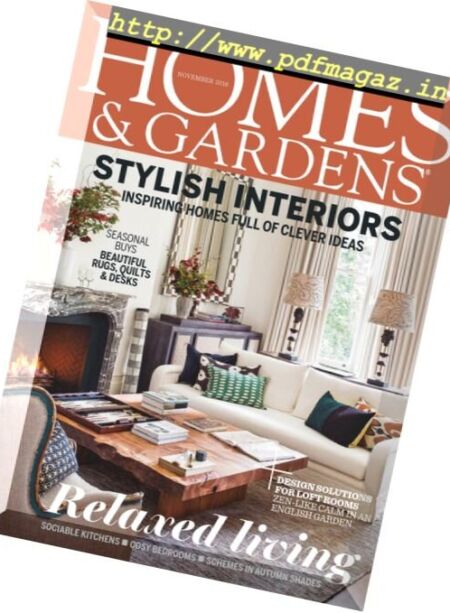 Homes & Gardens UK – November 2016 Cover