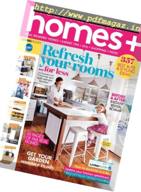 Homes+ – November 2016 Cover