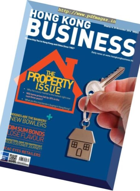 Hong Kong Business – October-November 2016 Cover