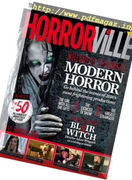 Horrorville – Issue 1, August – November 2016 Cover
