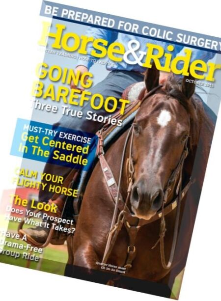 Horse & Rider – October 2015 Cover