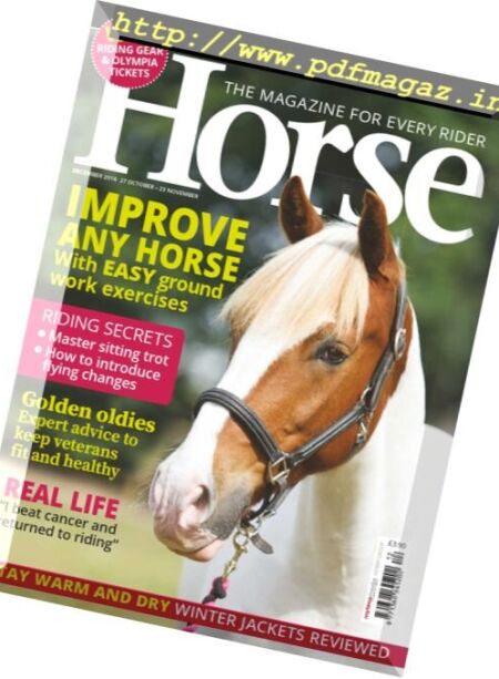 Horse UK – December 2016 Cover
