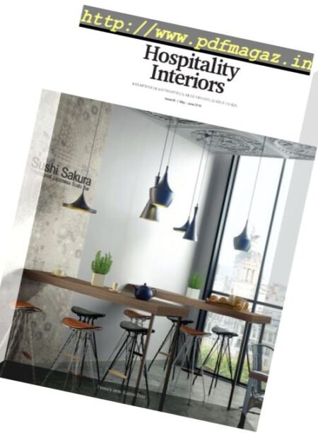 Hospitality Interiors – May-June 2016 Cover