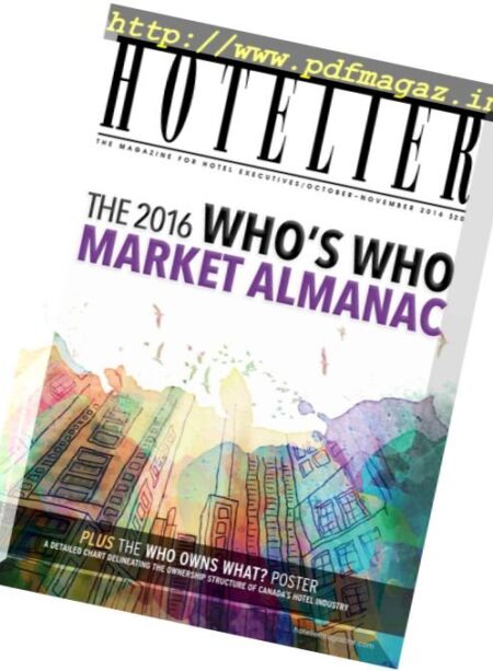 Hotelier – October-November 2016 Cover