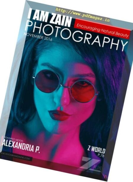 I Am Zain Photography – November 2016 Cover