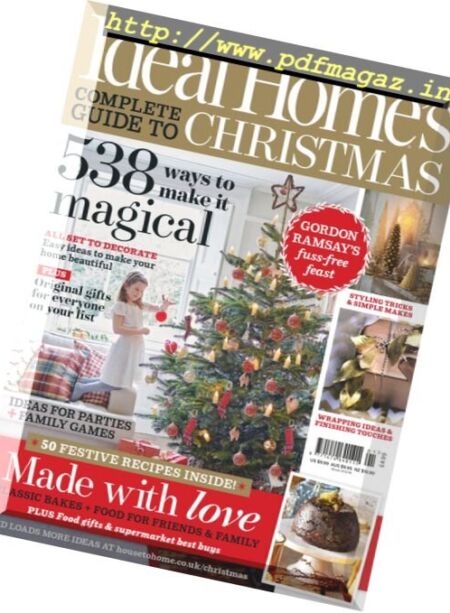 Ideal Home – Complete Guide to Christmas 2016 Cover