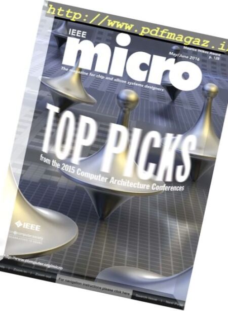 IEEE micro – May-June 2016 Cover