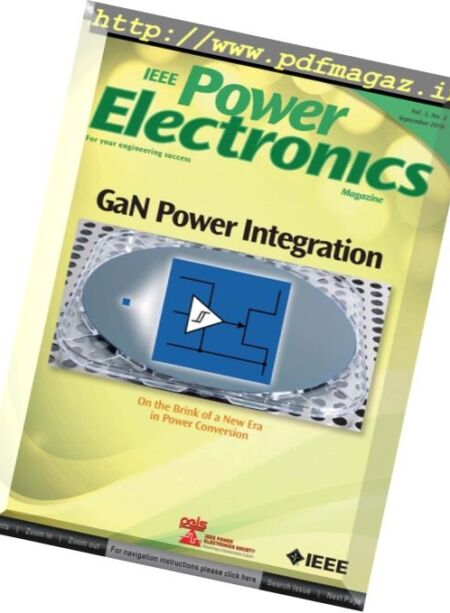 IEEE Power Electronics – September 2016 Cover