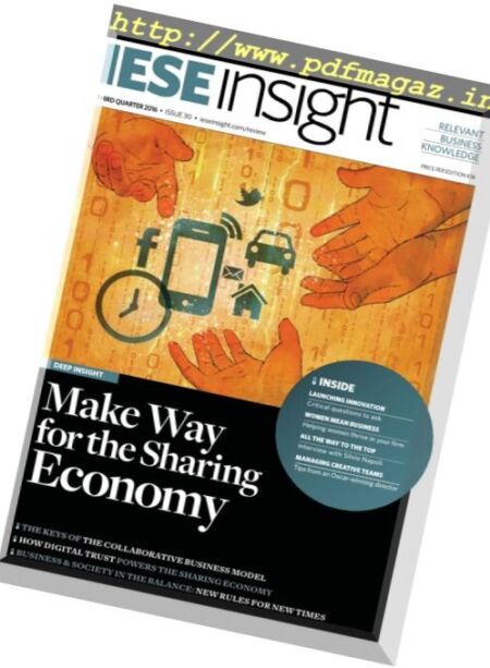 IESE Insight – Issue 30, Third Quarter 2016 Cover