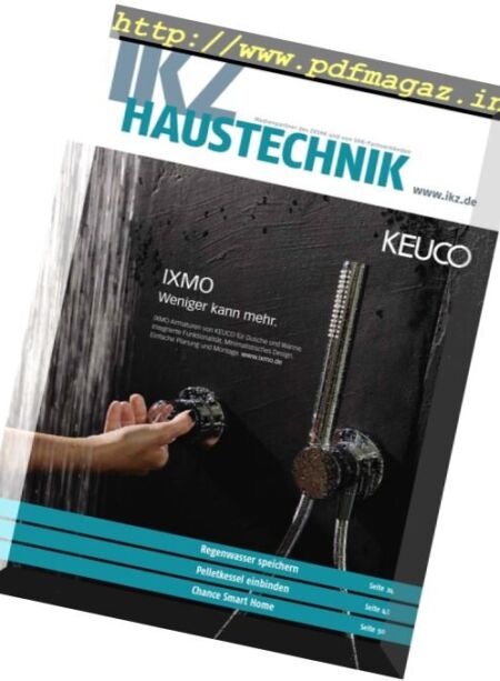 IKZ Haustechnik – Oktober 2016 Cover