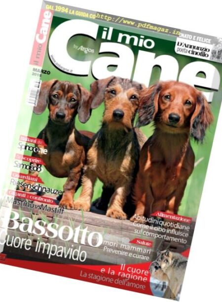 Il Mio Cane – Marzo 2016 Cover