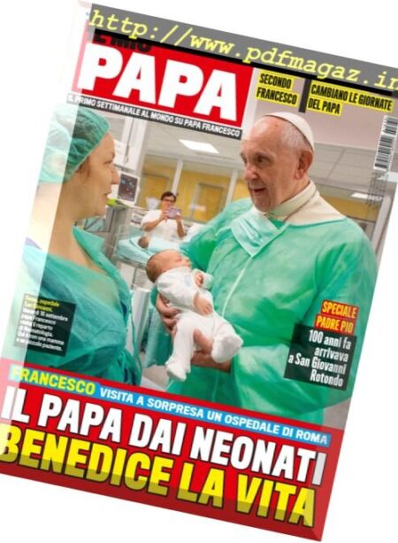 Il Mio Papa – 28 Settembre 2016 Cover