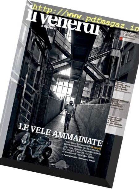 Il Venerdi di Repubblica – 21 Ottobre 2016 Cover