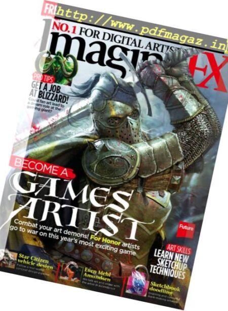ImagineFX – December 2016 Cover
