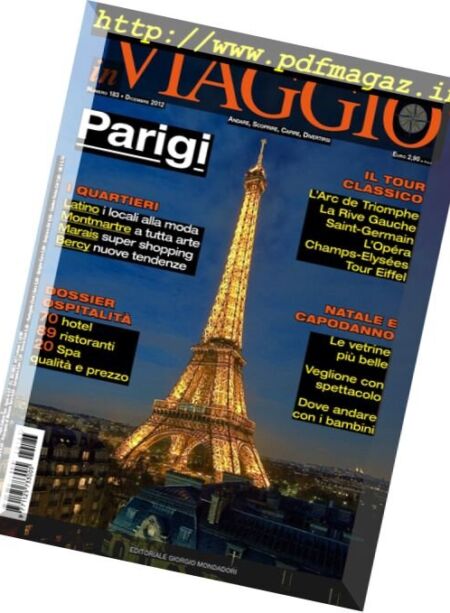 In Viaggio – Dicembre 2012 Cover