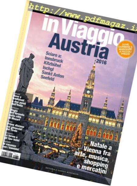 in Viaggio – Novembre 2016 Cover