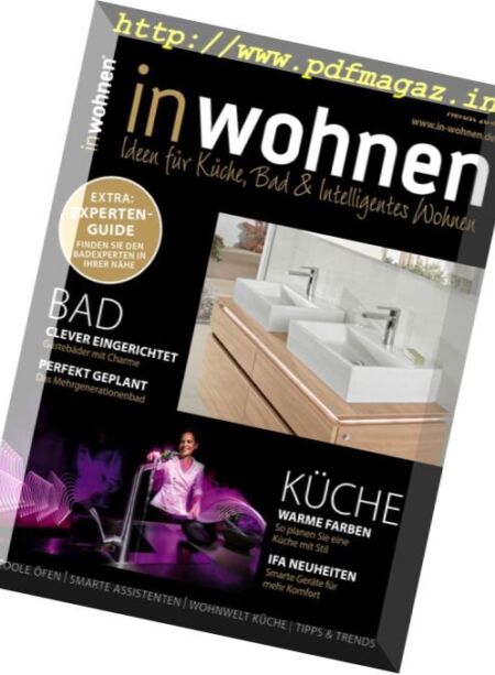 In Wohnen – Herbst 2016 Cover