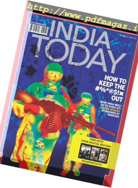 India Today – 17 October 2016 Cover