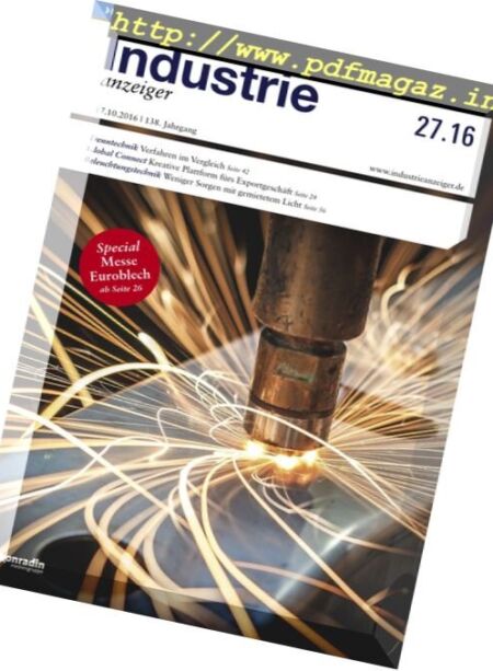 Industrie Anzeiger – Nr.27, 2016 Cover
