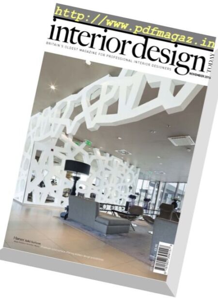 Interior Design Today – October-November 2016 Cover