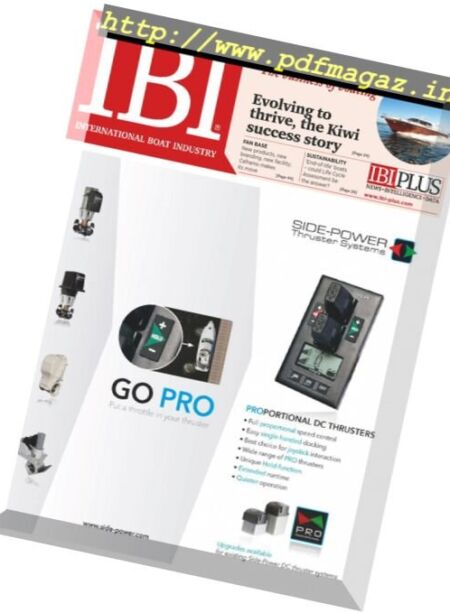 International Boat Industry – October 2016 Cover