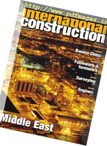 International Construction – October 2016 Cover