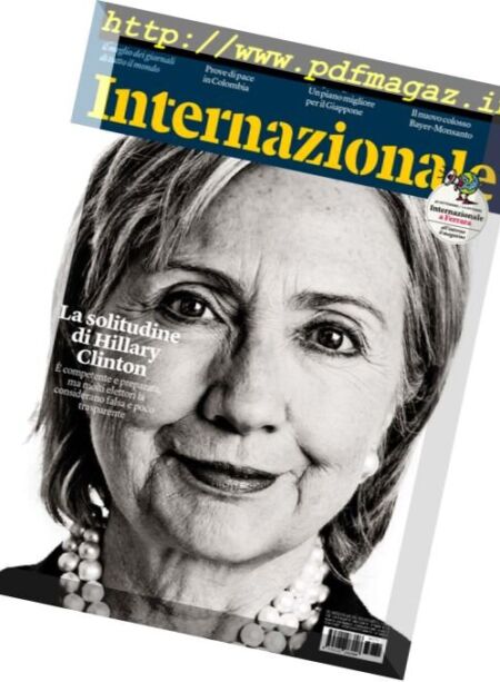 Internazionale – 23 Settembre 2016 Cover