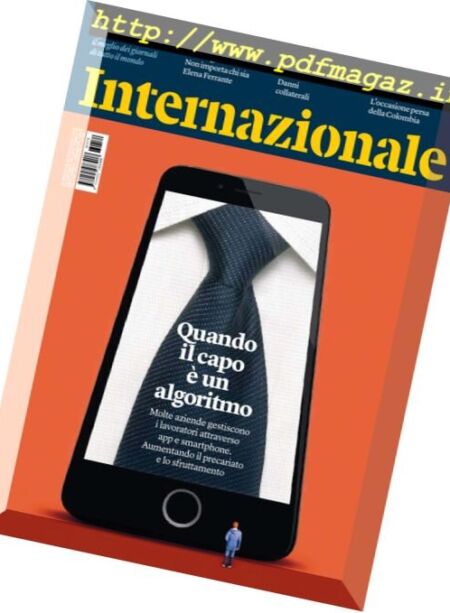 Internazionale – 7 Ottobre 2016 Cover