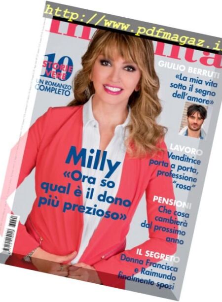 Intimita – 12 Ottobre 2016 Cover