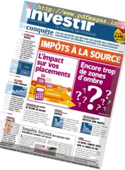 investir – 1 Octobre 2016