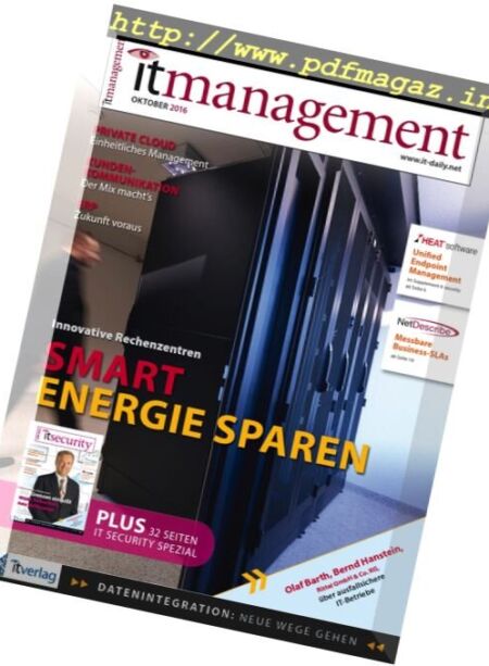 IT Management – Oktober 2016 Cover