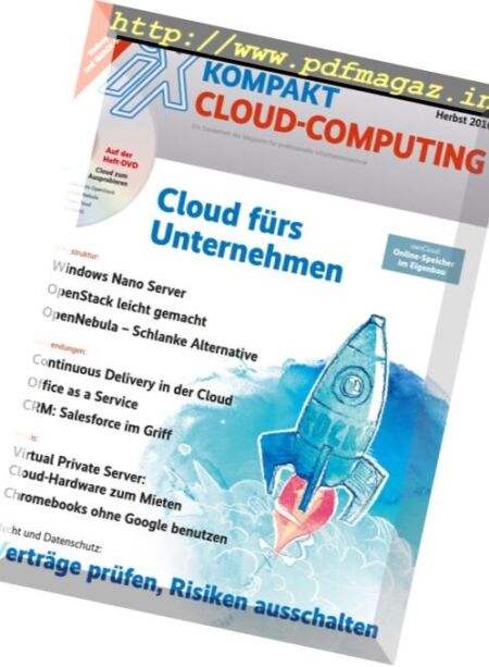 iX Magazin – Kompakt Cloud-Computing – Herbst 2016 Cover