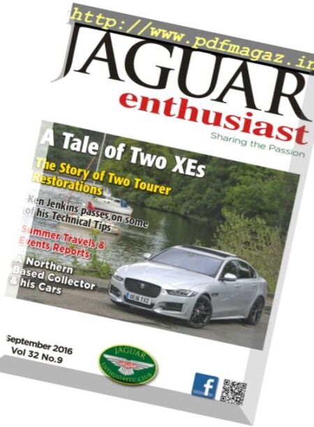 Jaguar Enthusiast – September 2016 Cover
