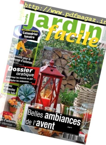 Jardin Facile – Novembre-Decembre 2016 Cover