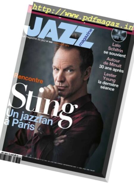Jazz Magazine – Novembre 2016 Cover