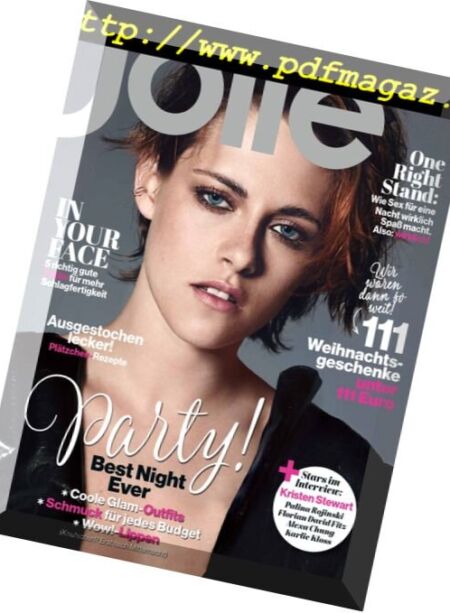Jolie – Dezember 2016 Cover