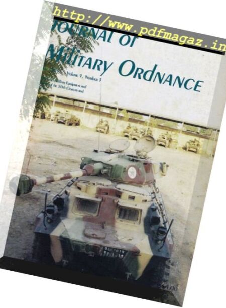 Journal of Military Ordnance – May 1999 Cover