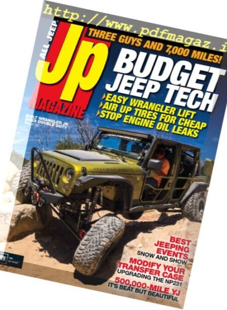 JP Magazine – December 2016 Cover