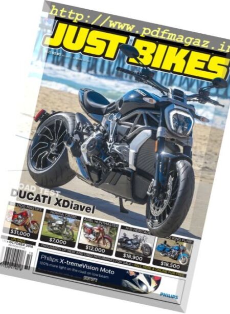 Just Bikes – 13 October 2016 Cover