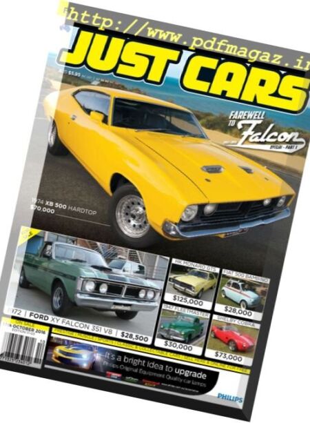 Just Cars – October 2016 Cover