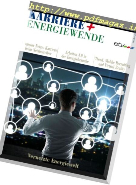 Karriere + Energiewende – Oktober 2016 Cover