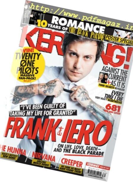 Kerrang! – 24 September 2016 Cover