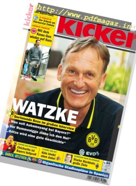 Kicker – 17 Oktober 2016 Cover