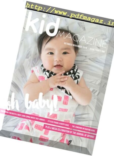 Kid Magazine – October-November 2016 Cover