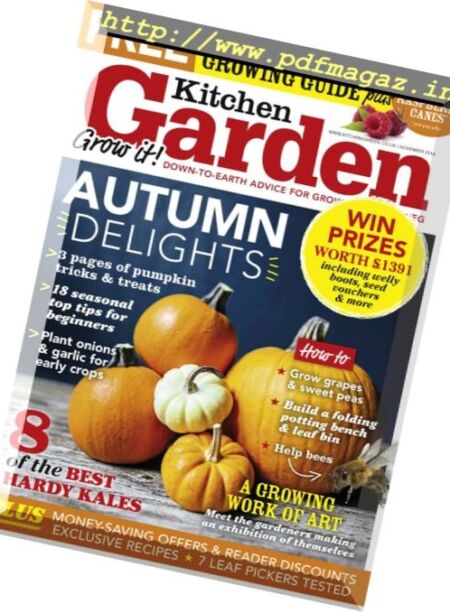 Kitchen Garden – November 2016 Cover