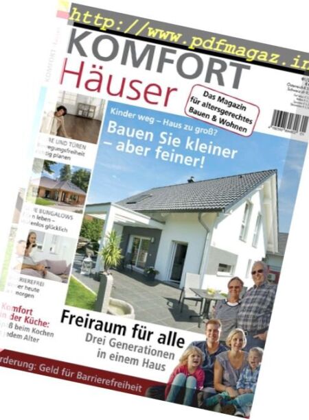 Komfort Hauser – N 1, 2016 Cover