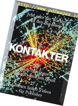 Kontakter – Nr.19, 2016